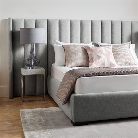 extra large padded headboard.